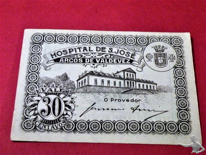 30 Centavos Portugal 1920 (Notgeld)